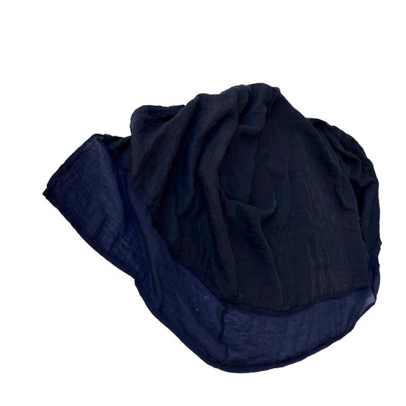 Vintage Russ Berens Mailbu USA Open Front Cape Sz L Black Linen Artsy Fe… - Picture 8 of 12